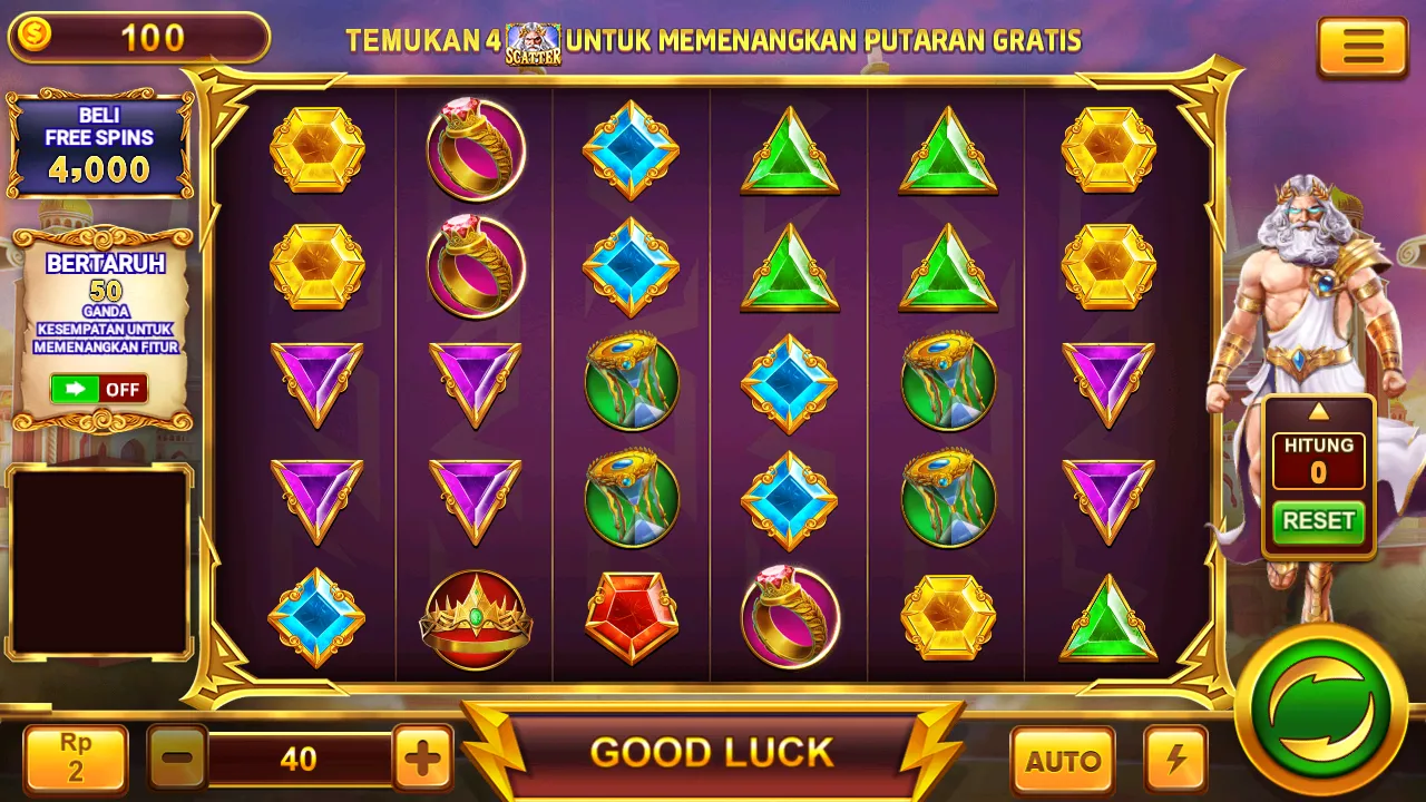 Jackpot besar di Gates of Olympus